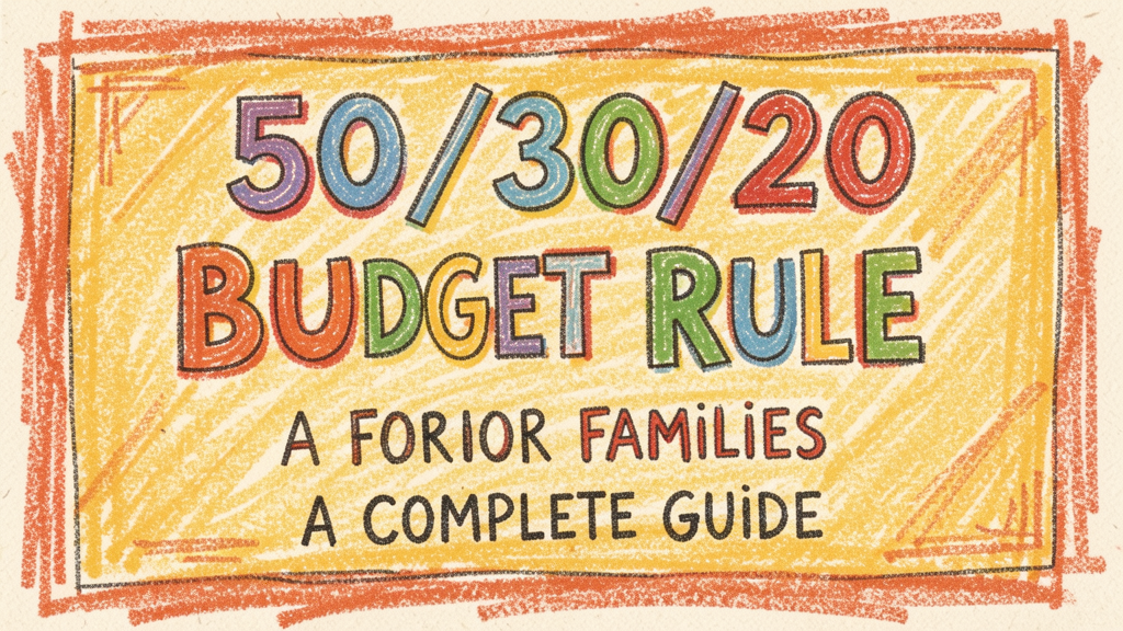 The 50/30/20 Budget Rule for Families: A Complete Guide