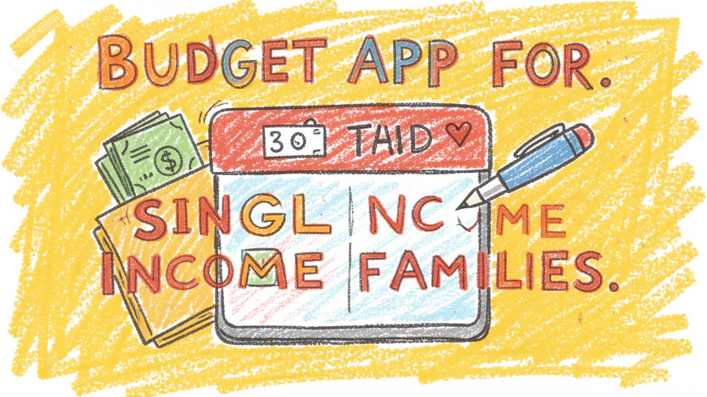 Budget App for Single Income Families: Making Every Dollar Count