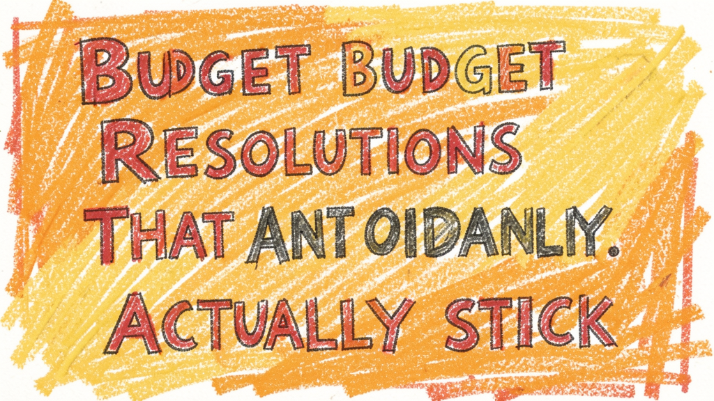 Budget Resolutions That Actually Stick