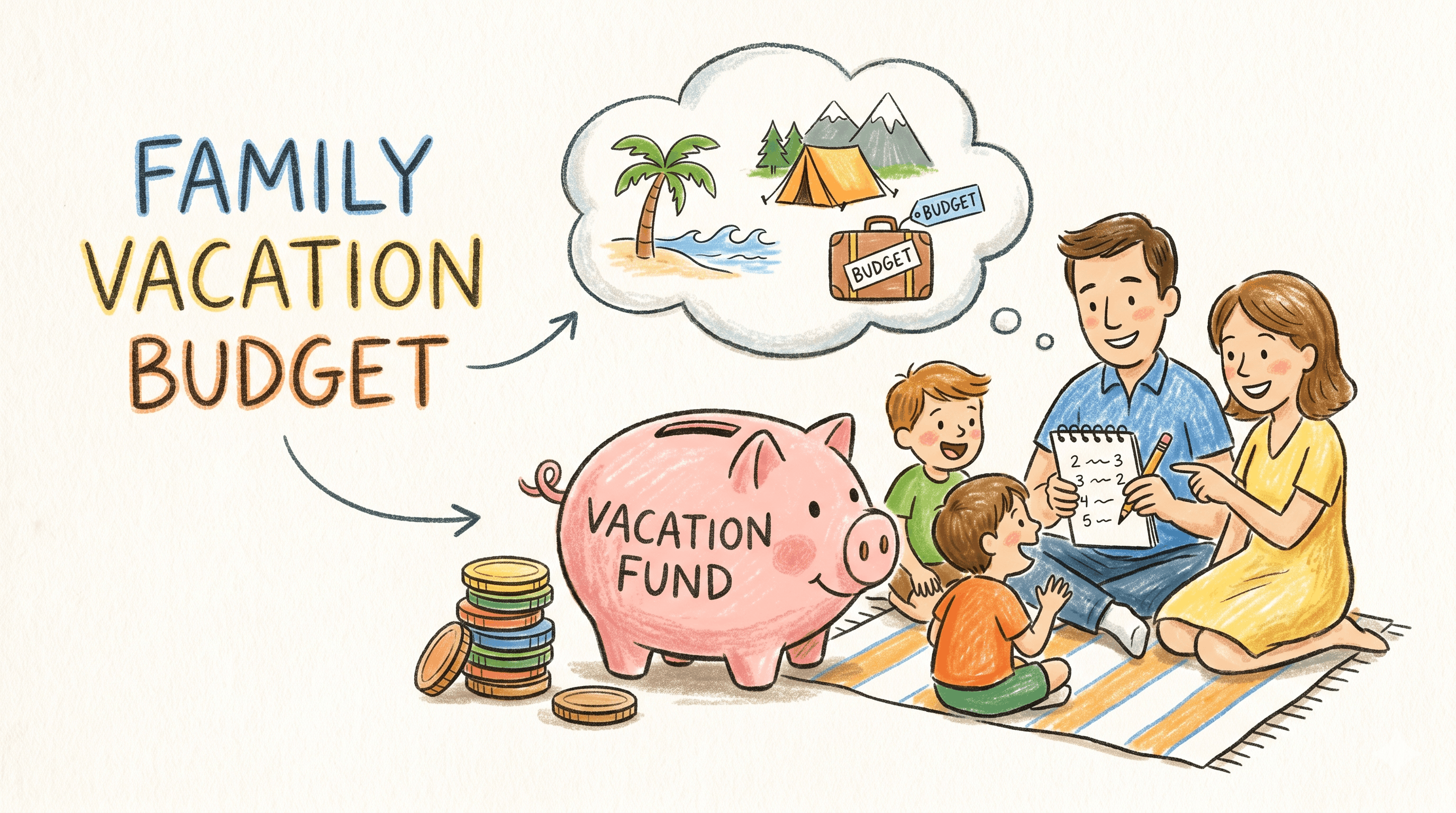 Family Vacation Budget: How to Save and Plan Your Dream Trip