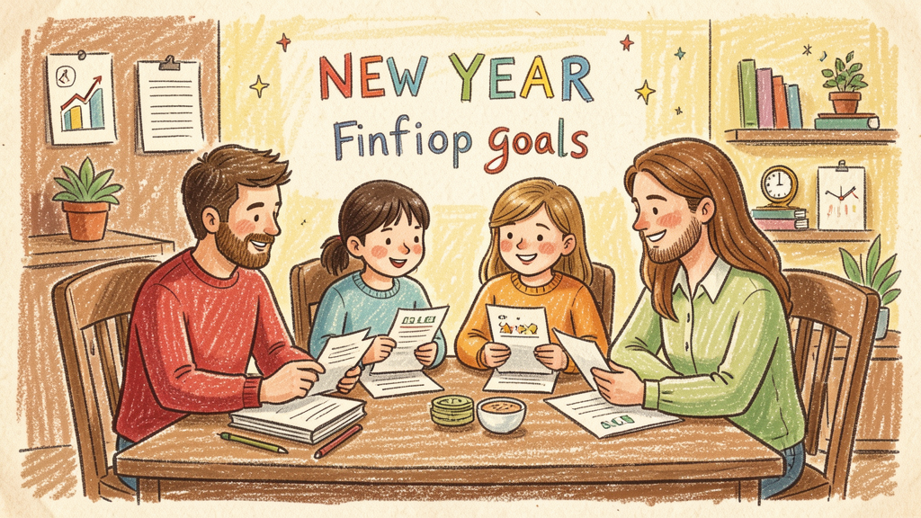 Setting Financial Goals for the New Year as a Family