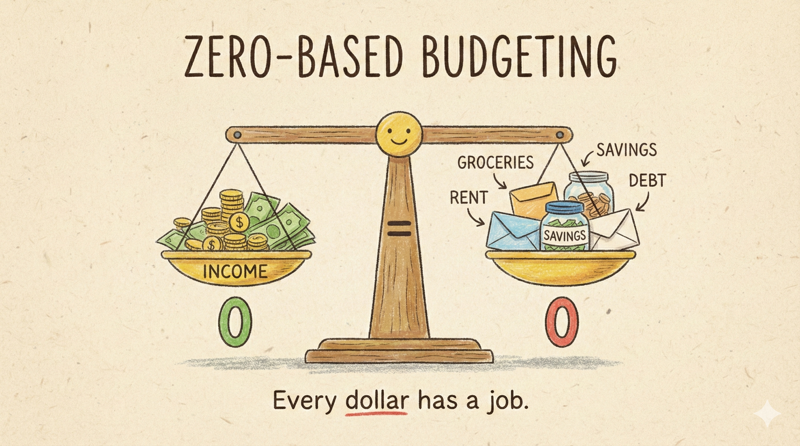 Zero-Based Budgeting for Households: Give Every Dollar a Job